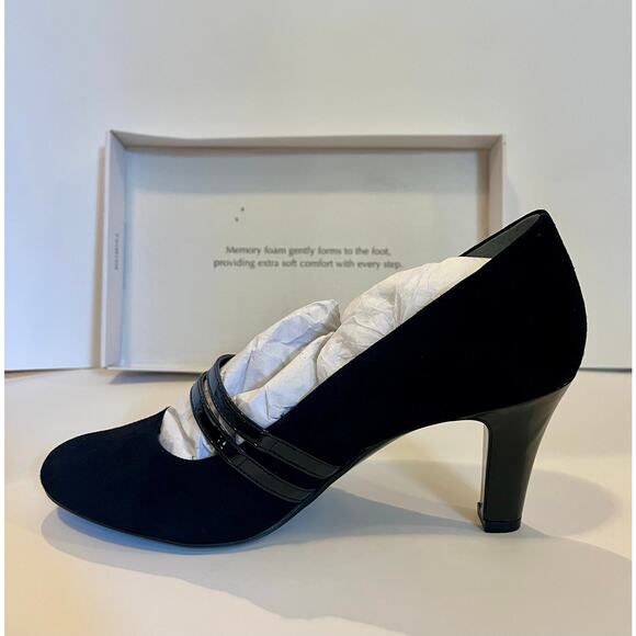 Giani Bernini Black Memory Foam Heels, Size 9, Vallay style - Picture 1 of 11